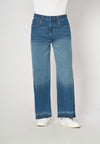 Pantalone denim bull Wide Leg