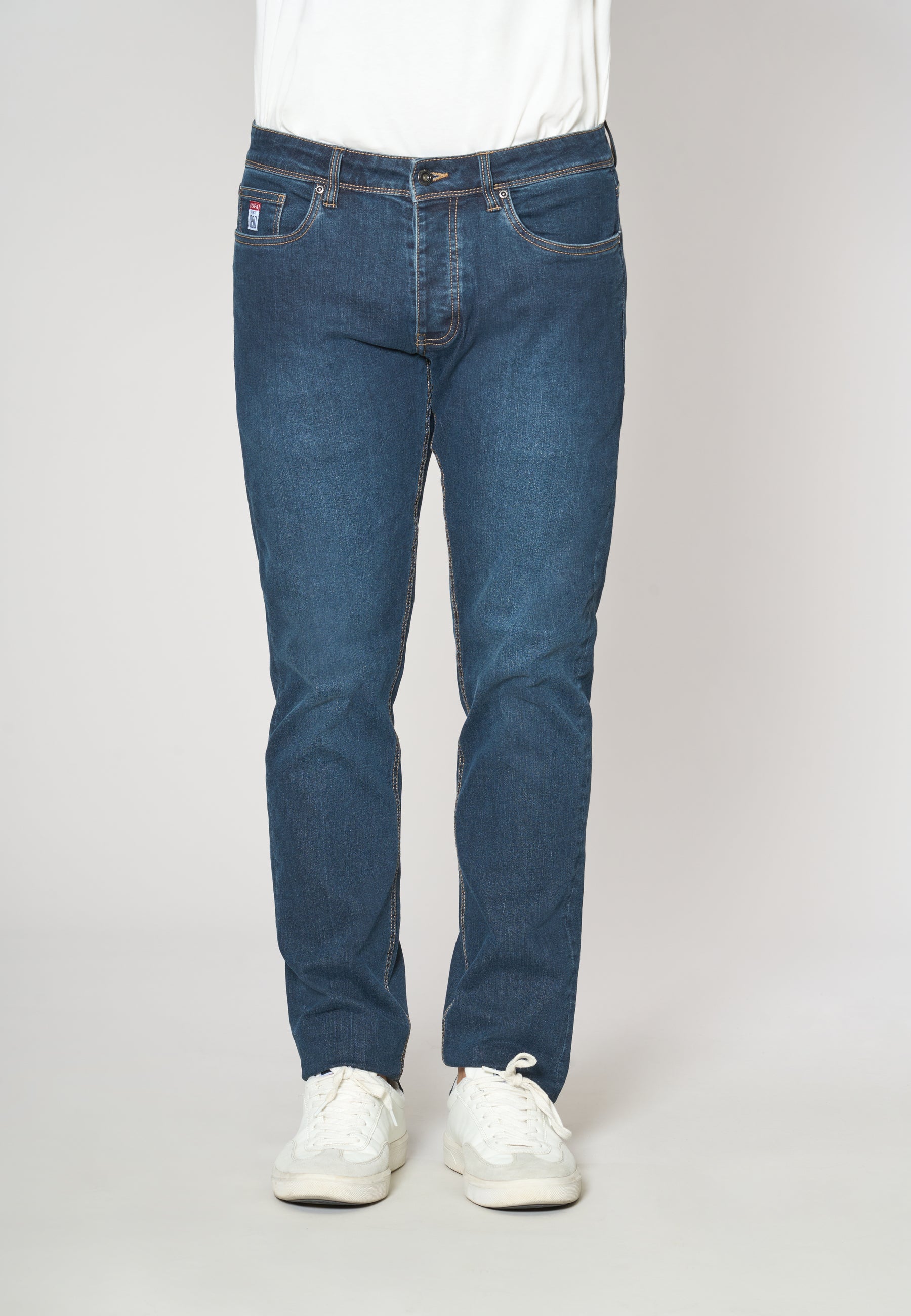 Pantalone denim cinque tasche poly cotton