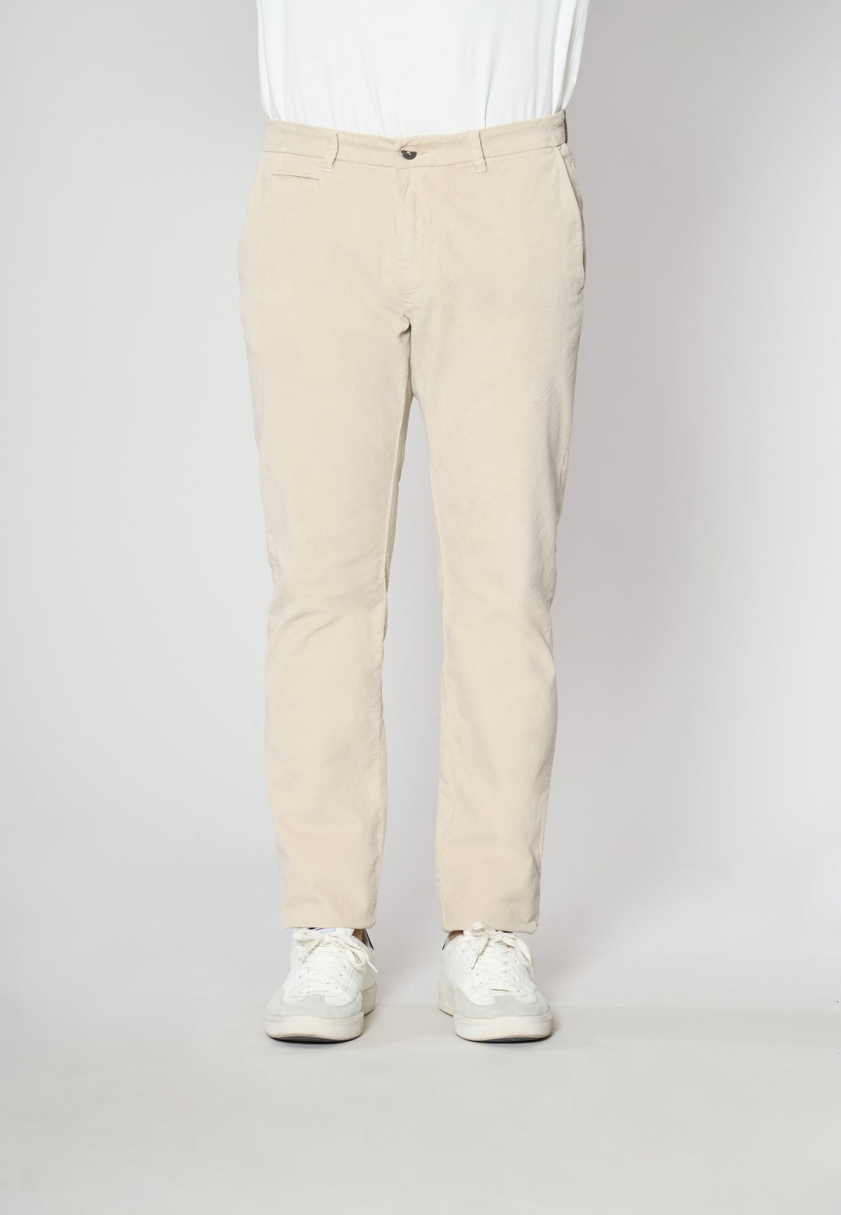 Pantalone chino in velluto