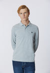 Polo a maniche lunghe cotone piquet