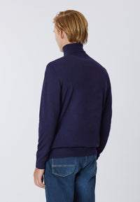 Maglia dolcevita cotone e cashmere