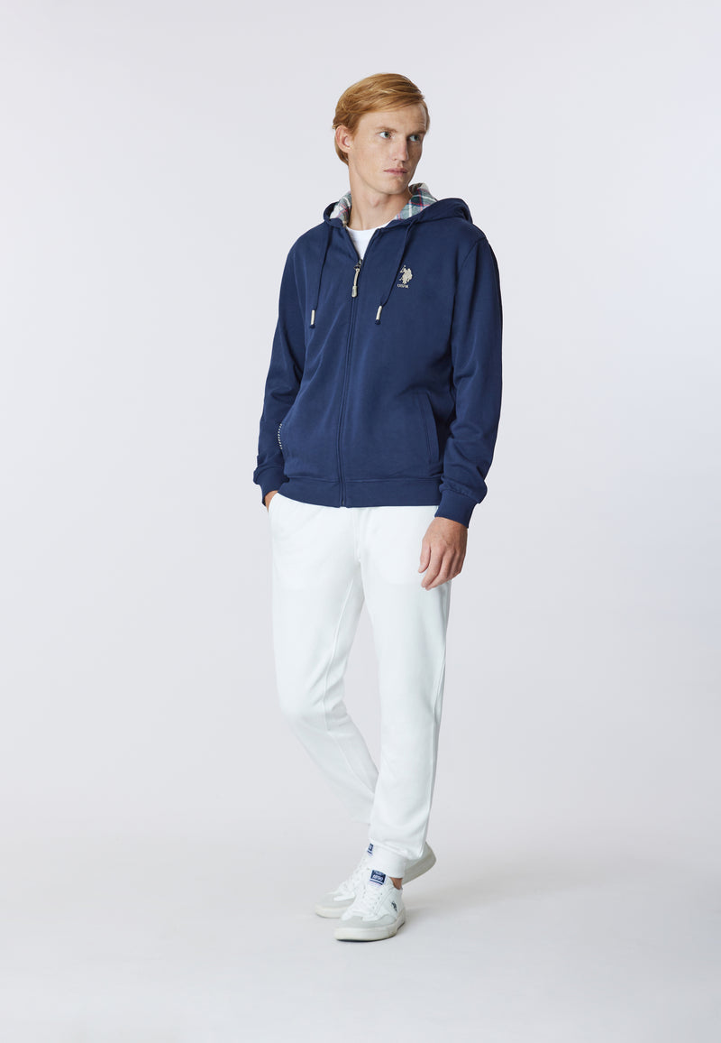 Pantalone sportivo in caldo cotone con logo