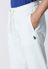 Pantalone sportivo in caldo cotone con logo
