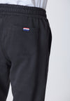 Pantalone sportivo in caldo cotone con logo