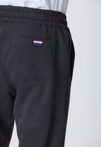 Pantalone sportivo in caldo cotone con logo