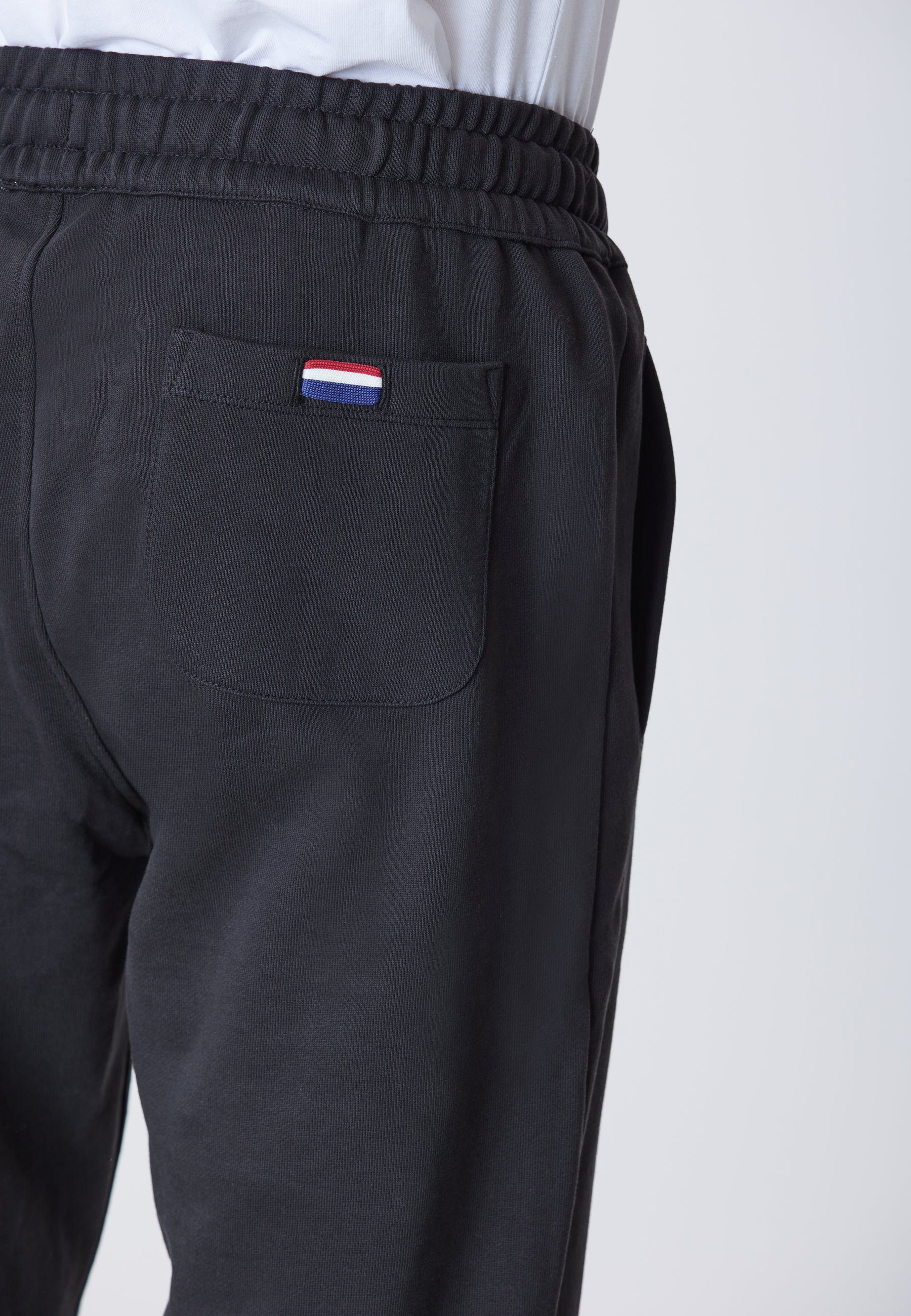 Pantalone sportivo in caldo cotone con logo