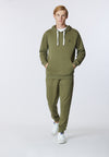 Pantalone sportivo in caldo cotone con logo