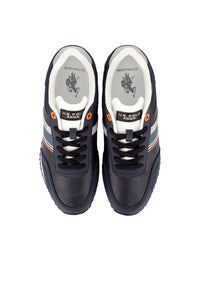 Sneaker Xirio da uomo con inserti a righe e logo