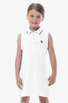 Vestito da bambina senza maniche U.S. Polo Assn.