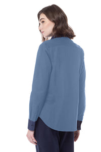 Camicia da donna micropiquet con logo U.S. Polo Assn.