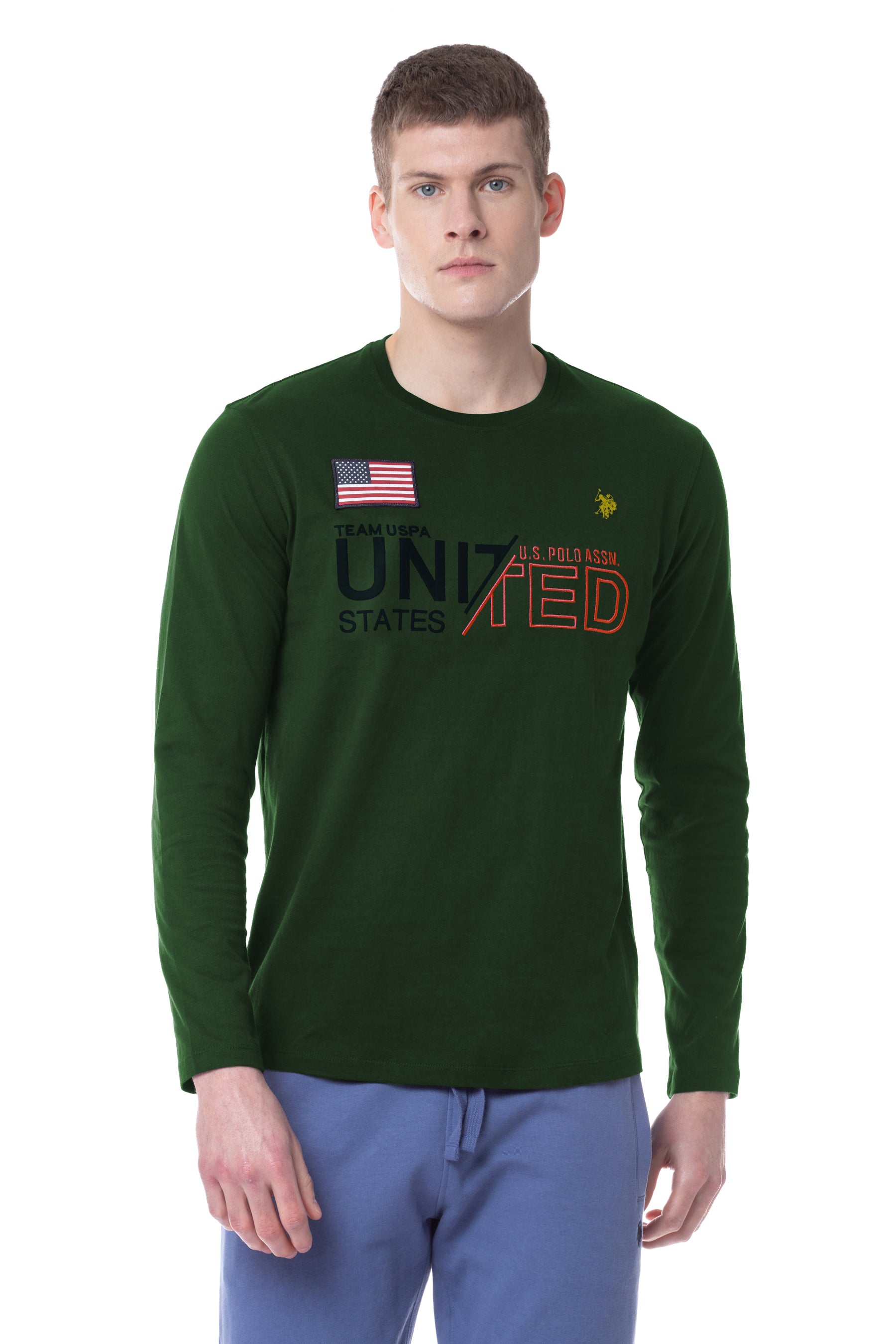 T-shirt a maniche lunghe U.S. Polo Assn. United