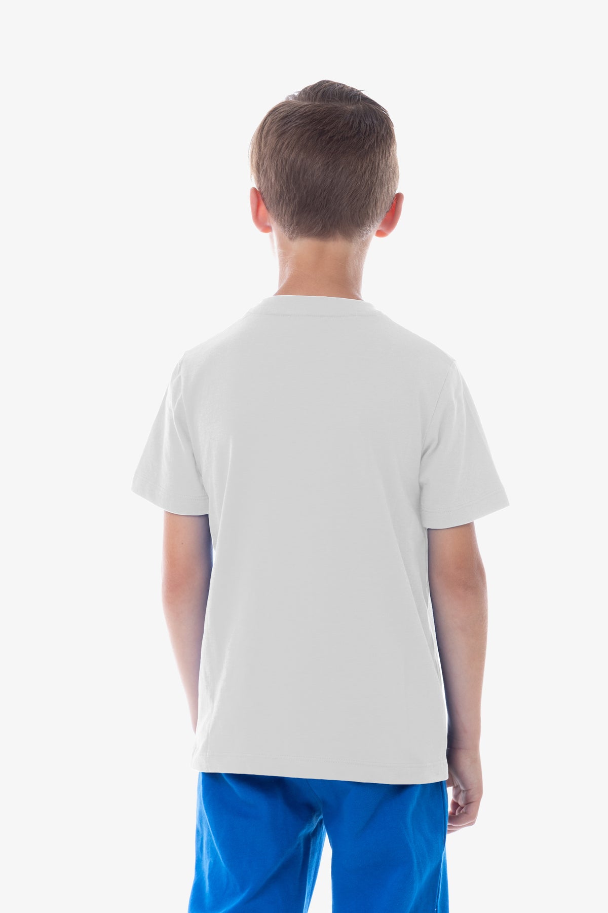 T-shirt a manica corta con scritta U.S. Polo Assn.