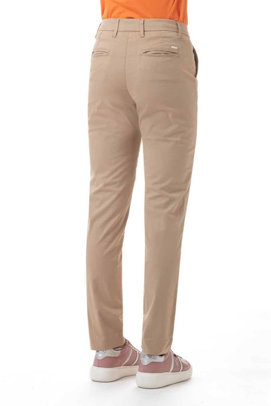 Pantaloni in cotone stretch U.S. Polo Assn.