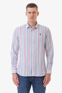 Camicia a righe verticali colorate U.S. Polo Assn.