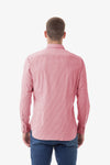 Camicia stretch popeline righe verticali U.S. Polo Assn.